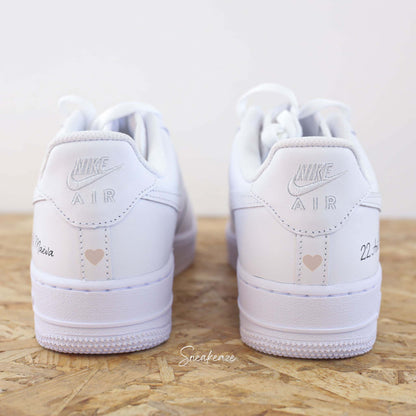 Coeur talon - Air Force 1 custom - SNEAKEAZE CUSTOMS