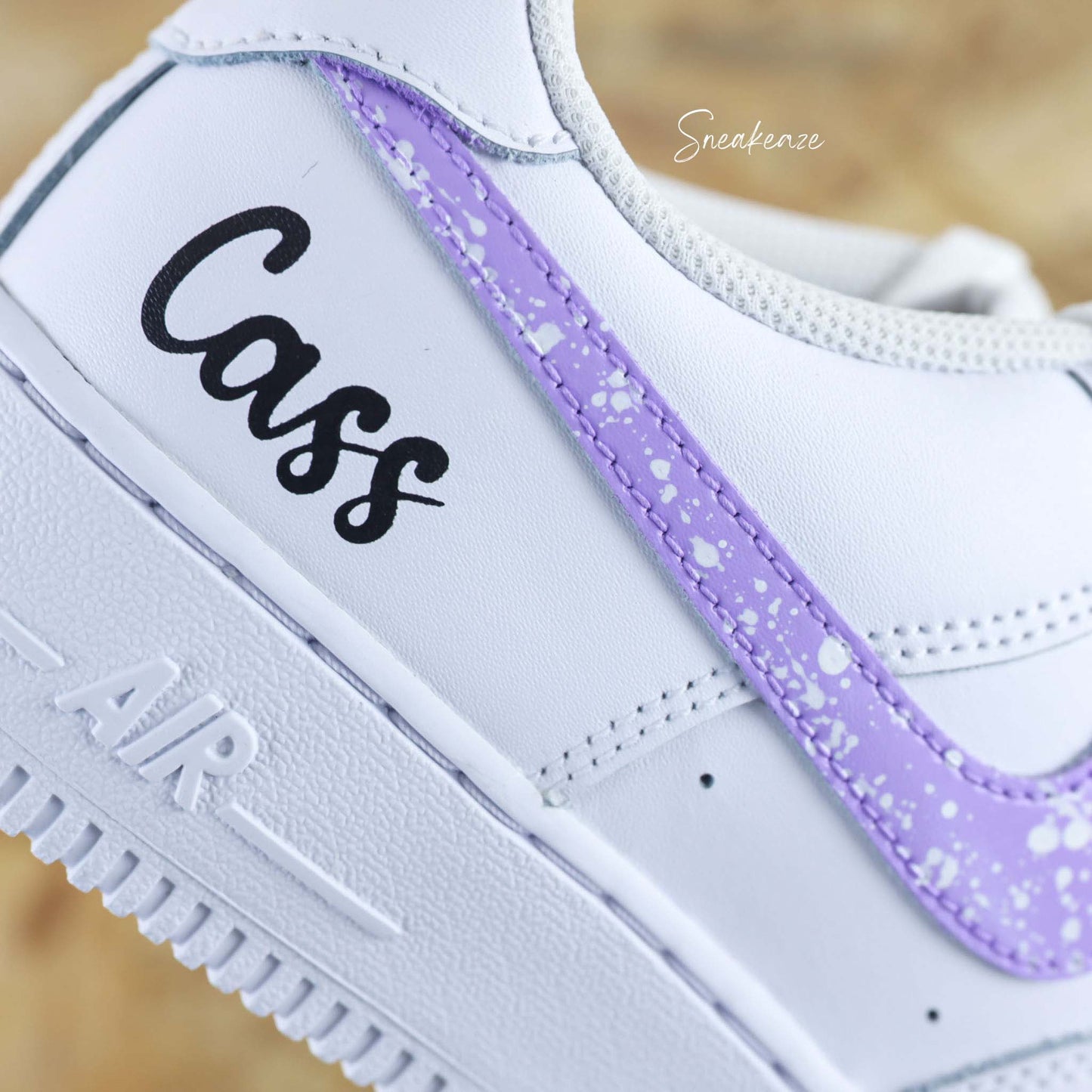 Stitch prénom - Air Force 1 custom - SNEAKEAZE CUSTOMS