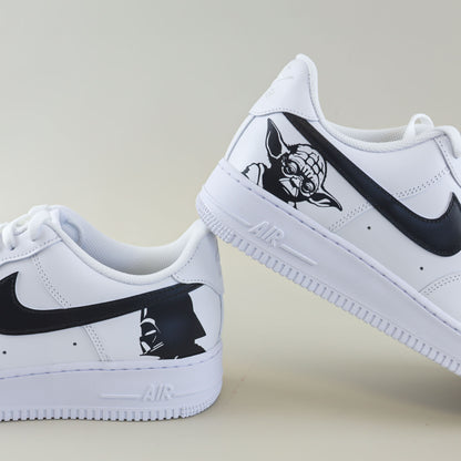 Vador x Yoda - Air Force 1 custom - SNEAKEAZE CUSTOMS