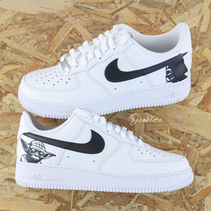 Vador x Yoda - Air Force 1 custom - SNEAKEAZE CUSTOMS