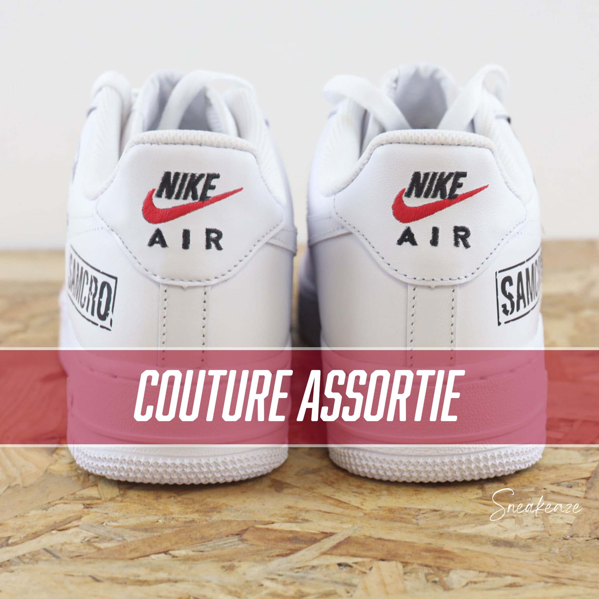 air force 1 custom jax teller sons of anarchy splash rouge baskets personnalisé pour homme nike af1 men