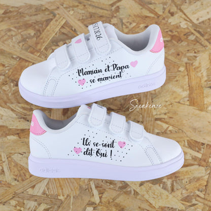 Mes parents se marient - Adidas custom - SNEAKEAZE CUSTOMS