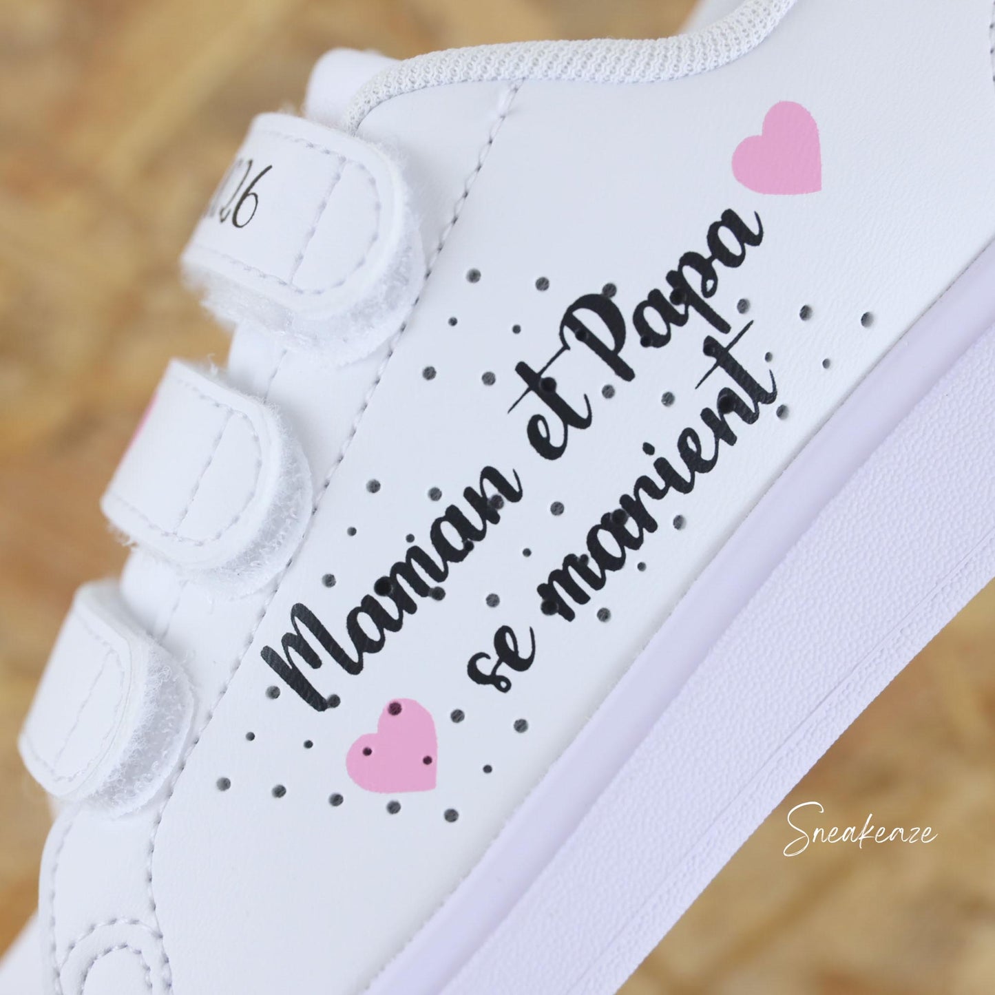 Mes parents se marient - Adidas custom - SNEAKEAZE CUSTOMS