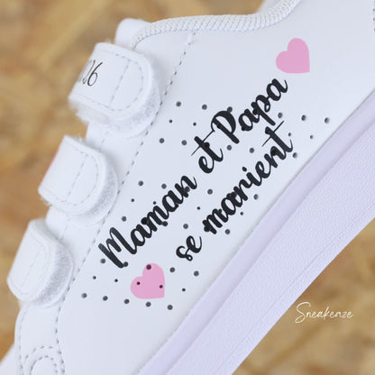 Mes parents se marient - Adidas custom - SNEAKEAZE CUSTOMS