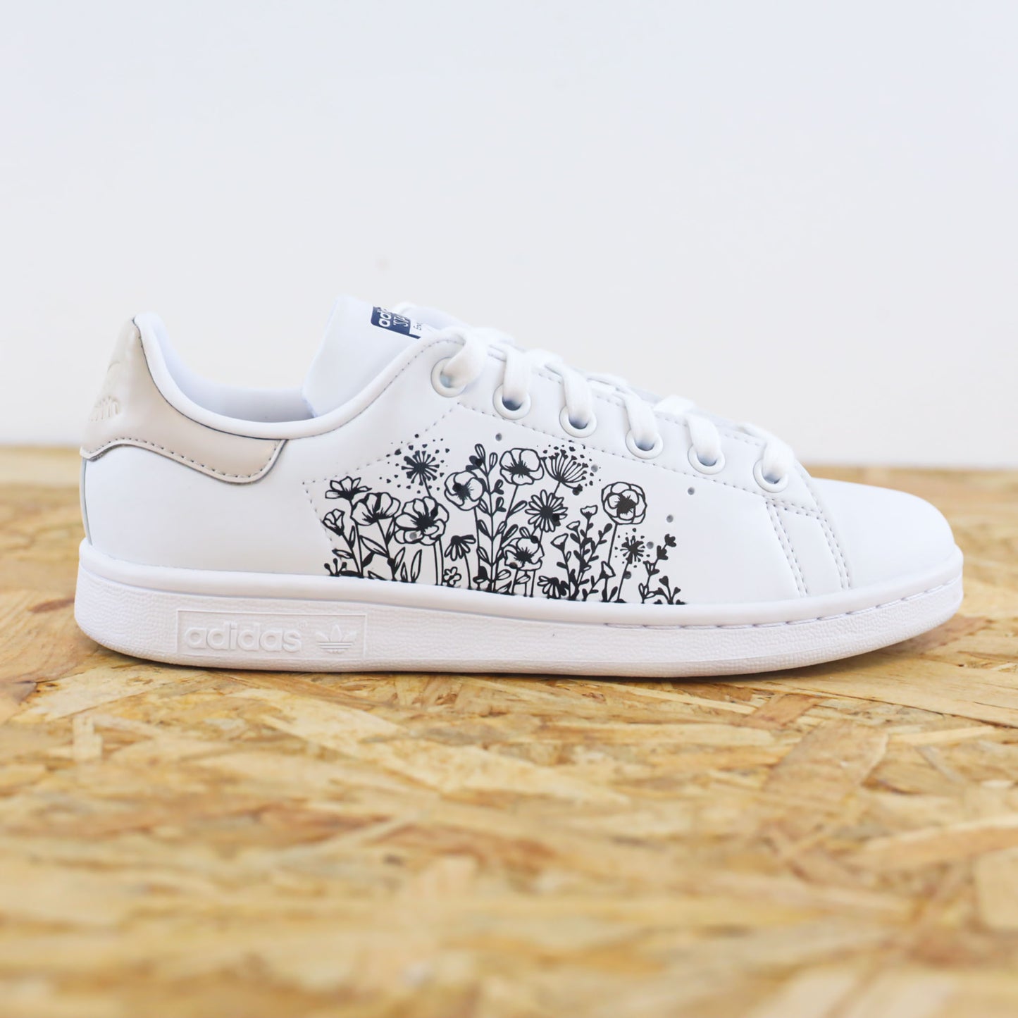 Fleurs des champs - Stan Smith custom