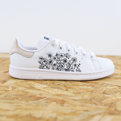 Fleurs des champs - Stan Smith custom