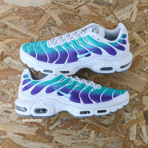 Sneakers Nike Air Max Plus tuned (TN) custom aqua Purple sneakeaze custom skz