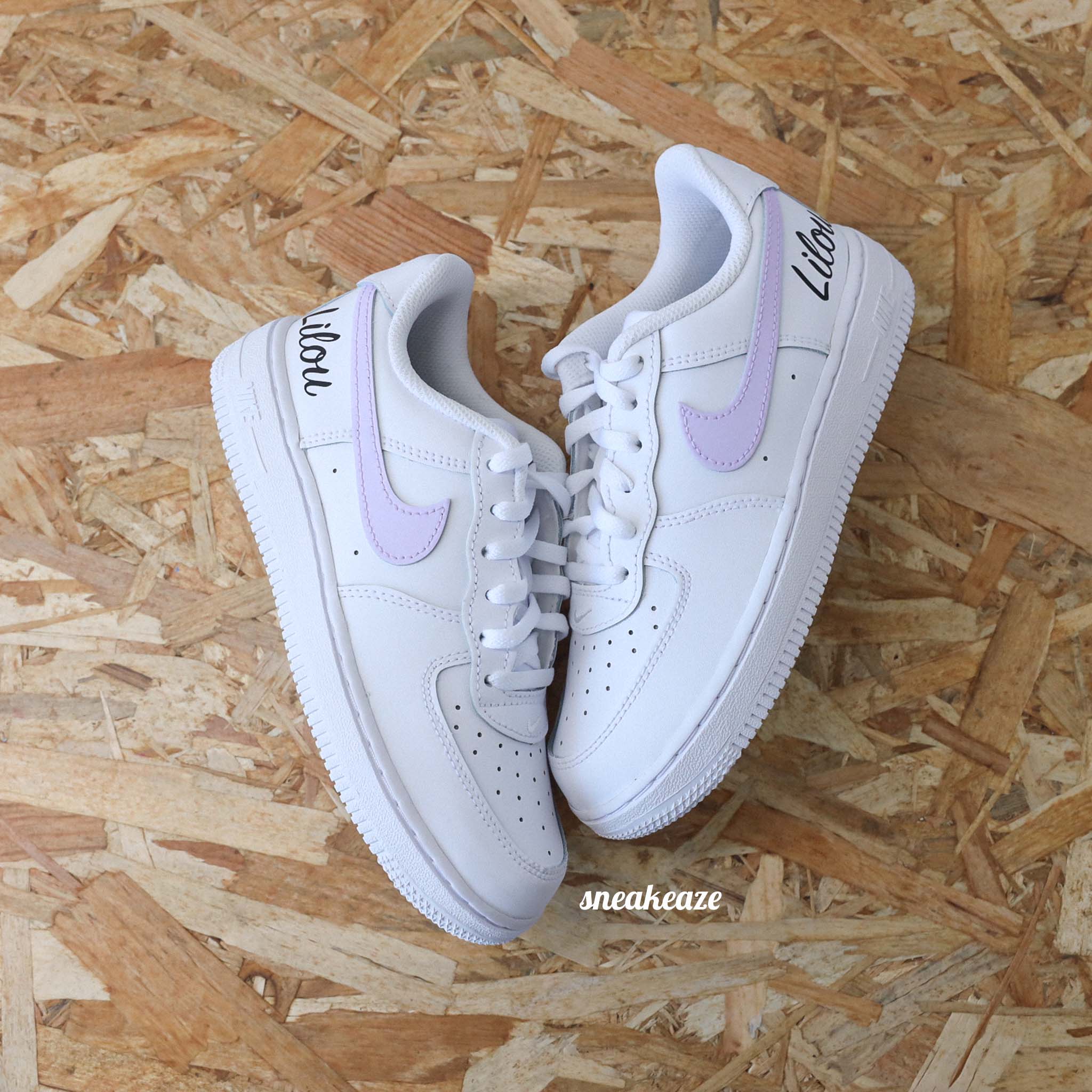 Nike air force 2 enfant beige on sale