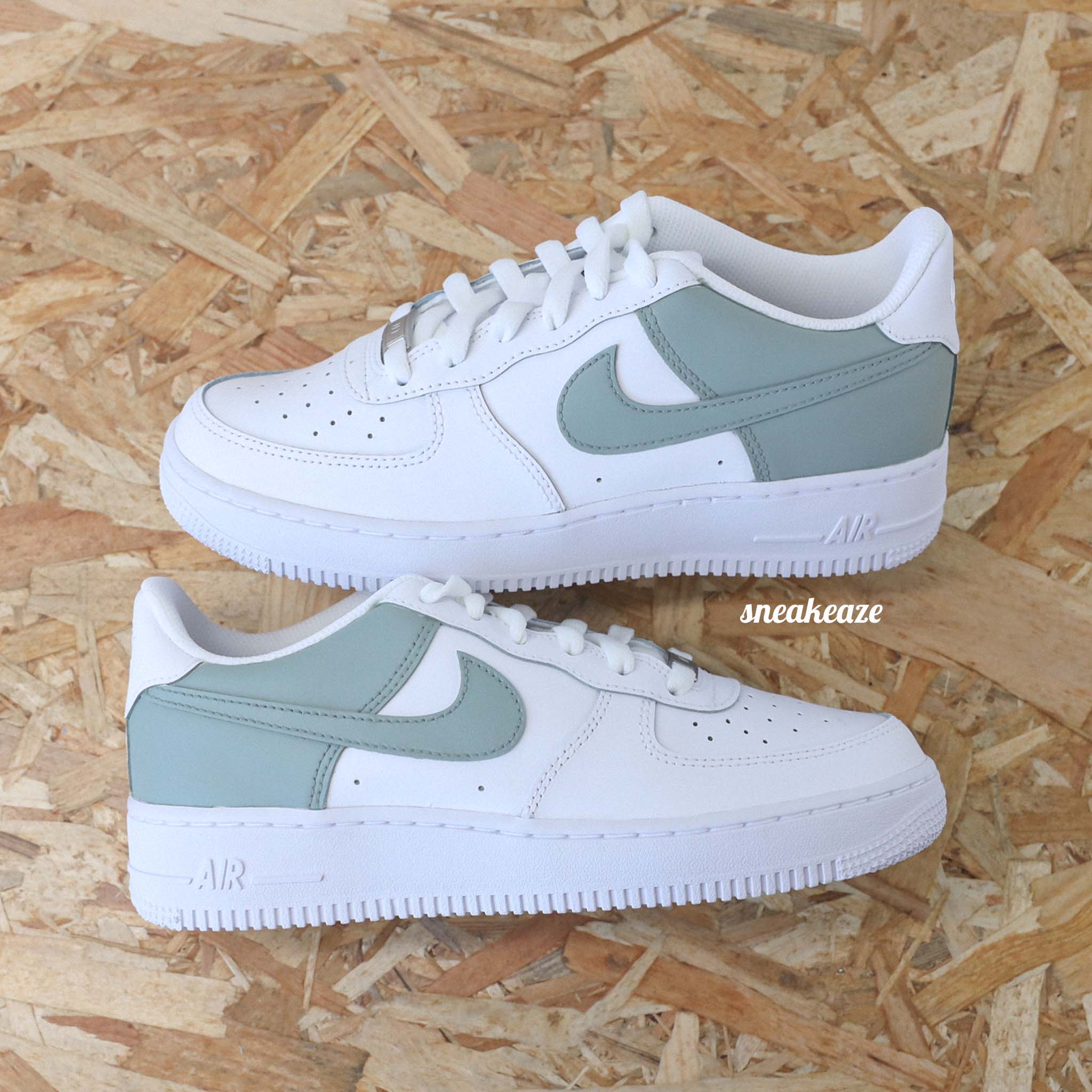 Color block hot sale af1