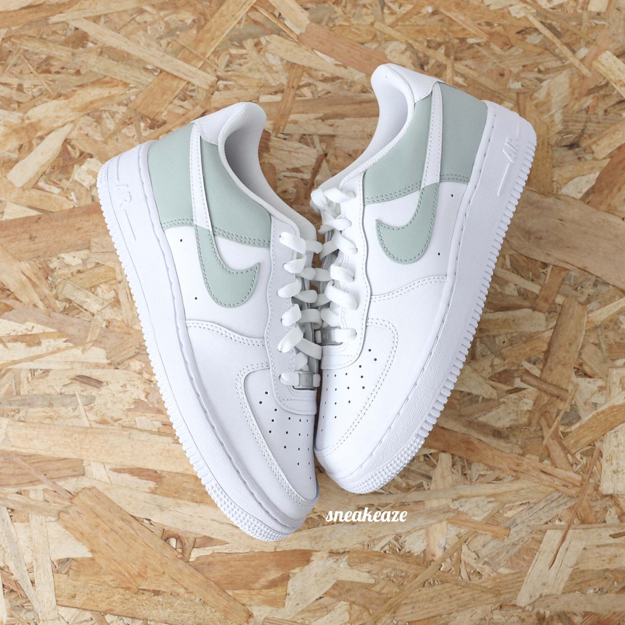 Nike air force 1 hotsell vert d'eau