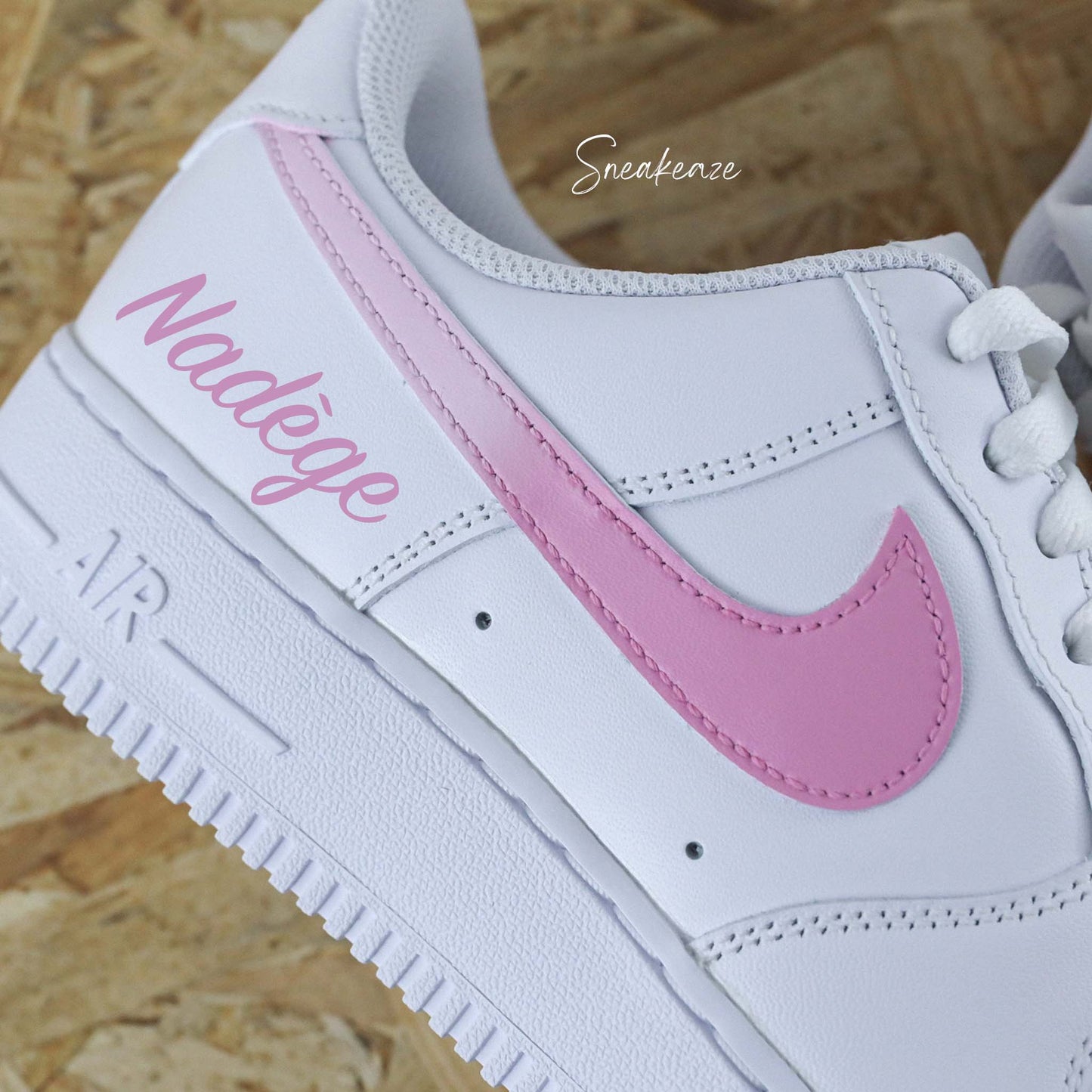 Prénom dégradé - Air Force 1 custom (enfant)