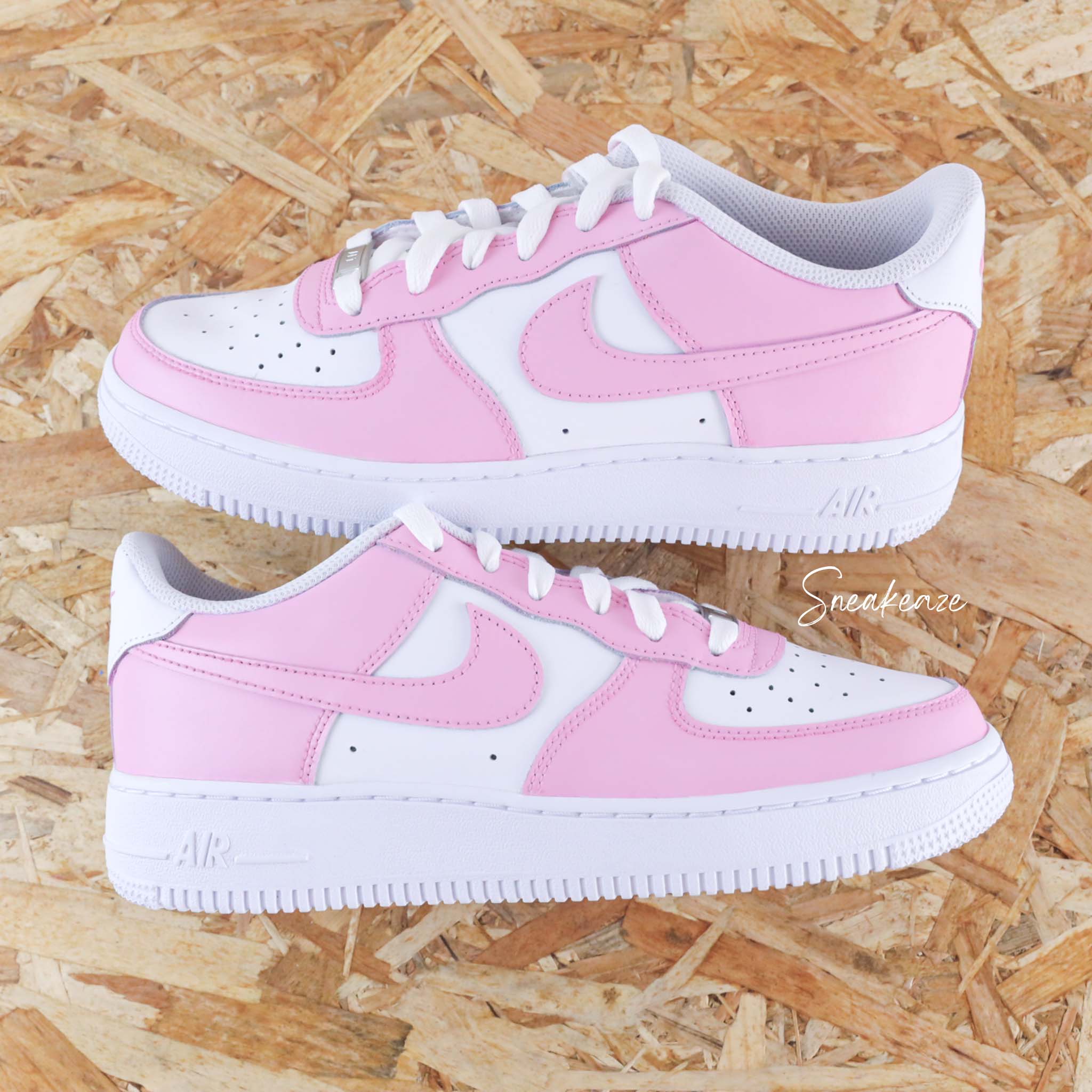 Nike air force baby roze on sale