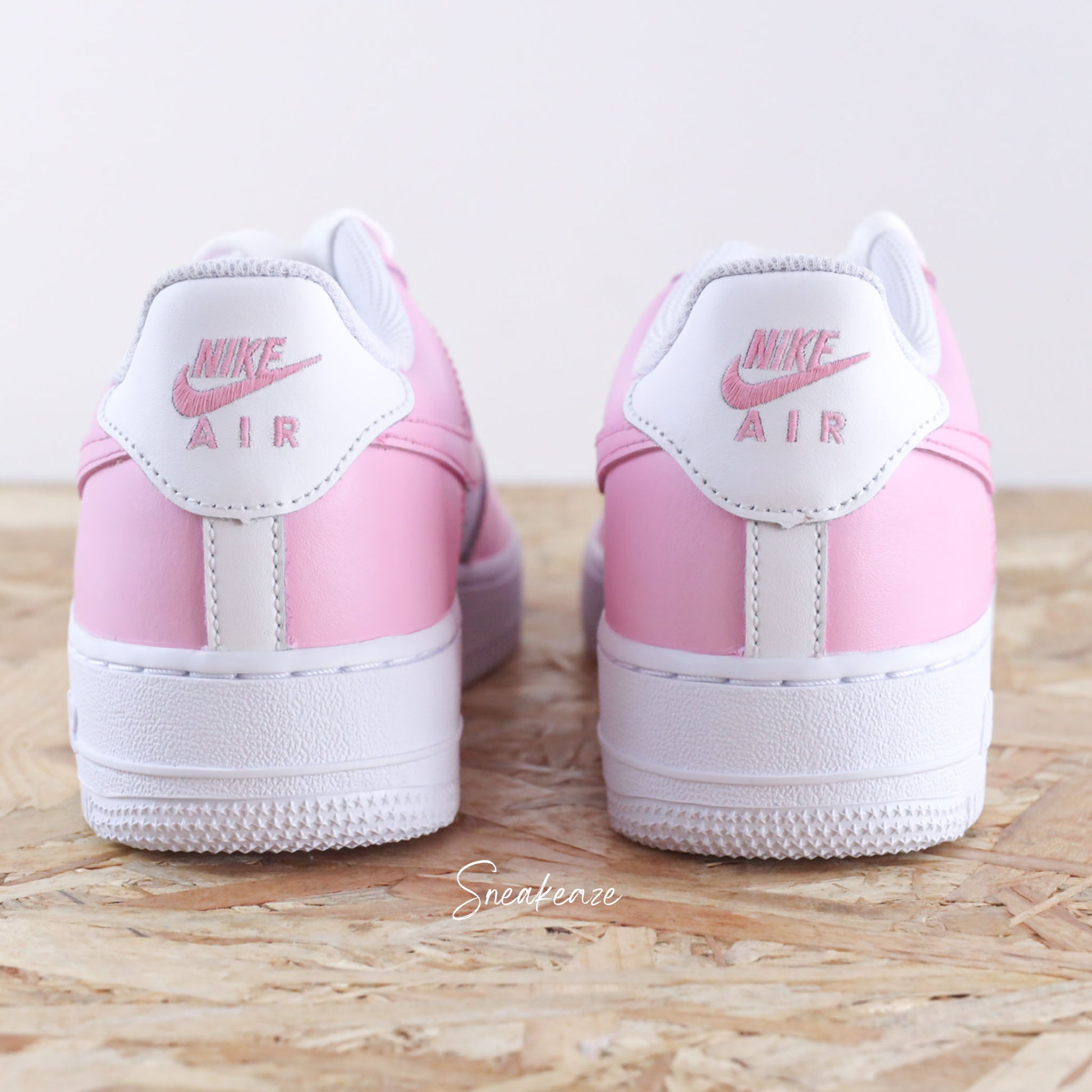 Pink Air Force One Blanche Pastel Low Af1 Rose Et Blanche Nike Air