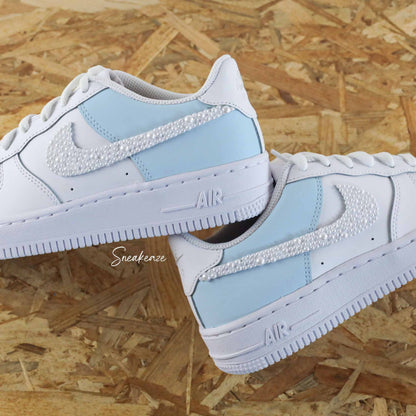 Perles color block - Air Force 1 custom - SNEAKEAZE CUSTOMS