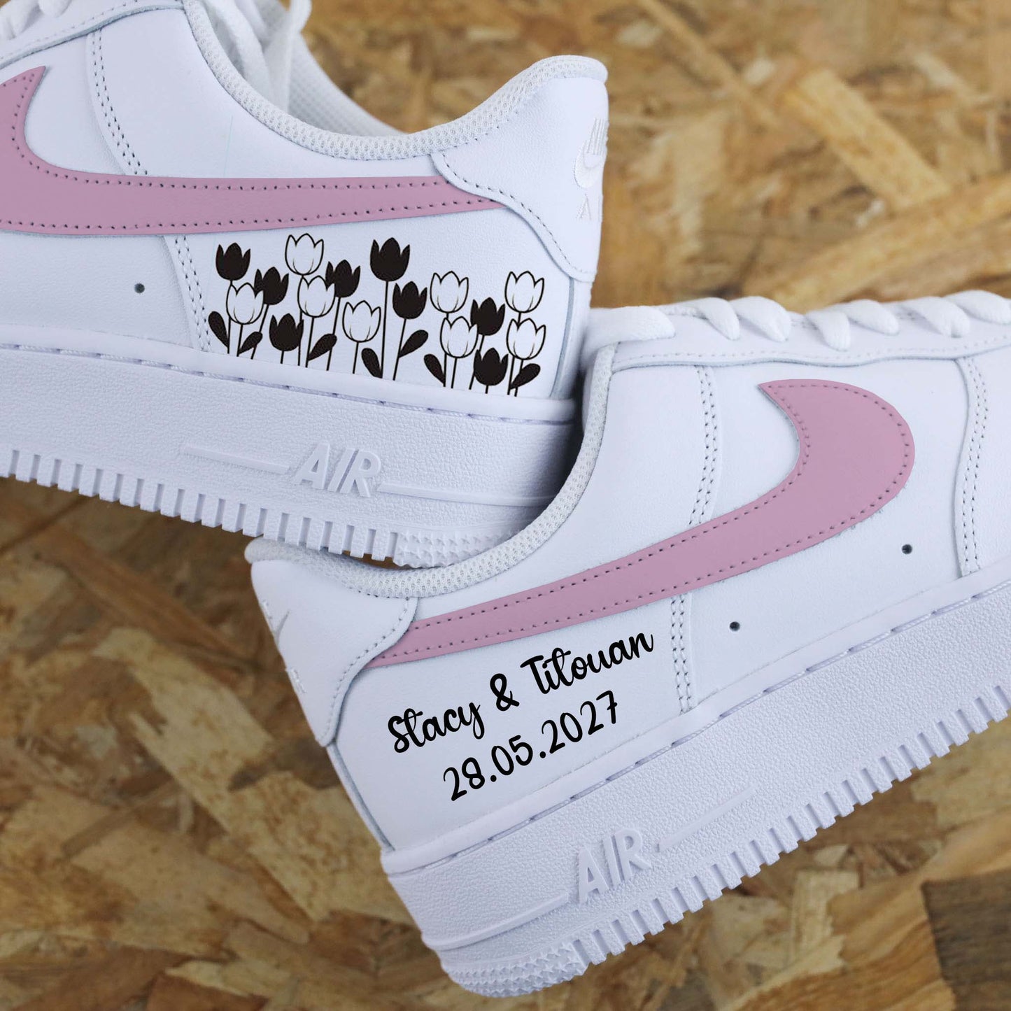 Nike Air Force 1 Mariage Bleu Pastel - SNEAKEAZE CUSTOMS