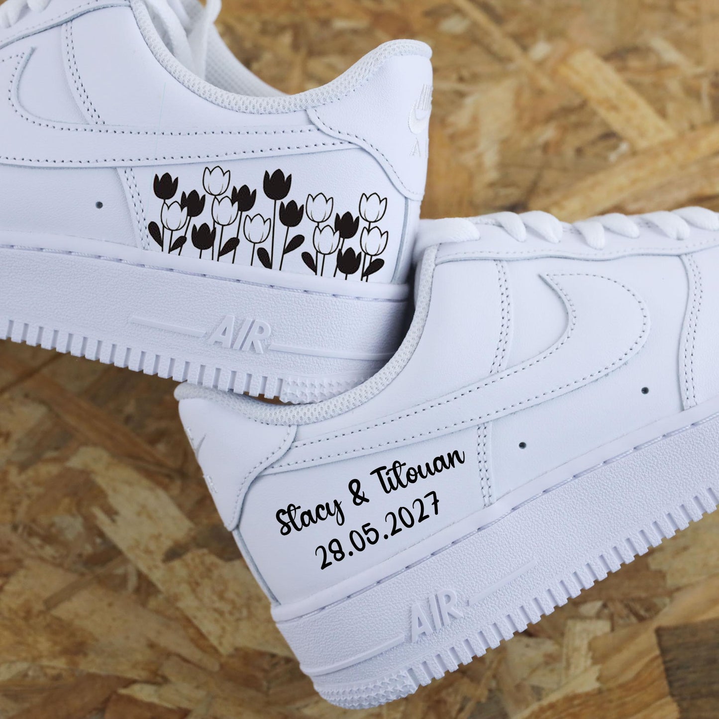 Nike Air Force 1 Mariage Bleu Pastel - SNEAKEAZE CUSTOMS