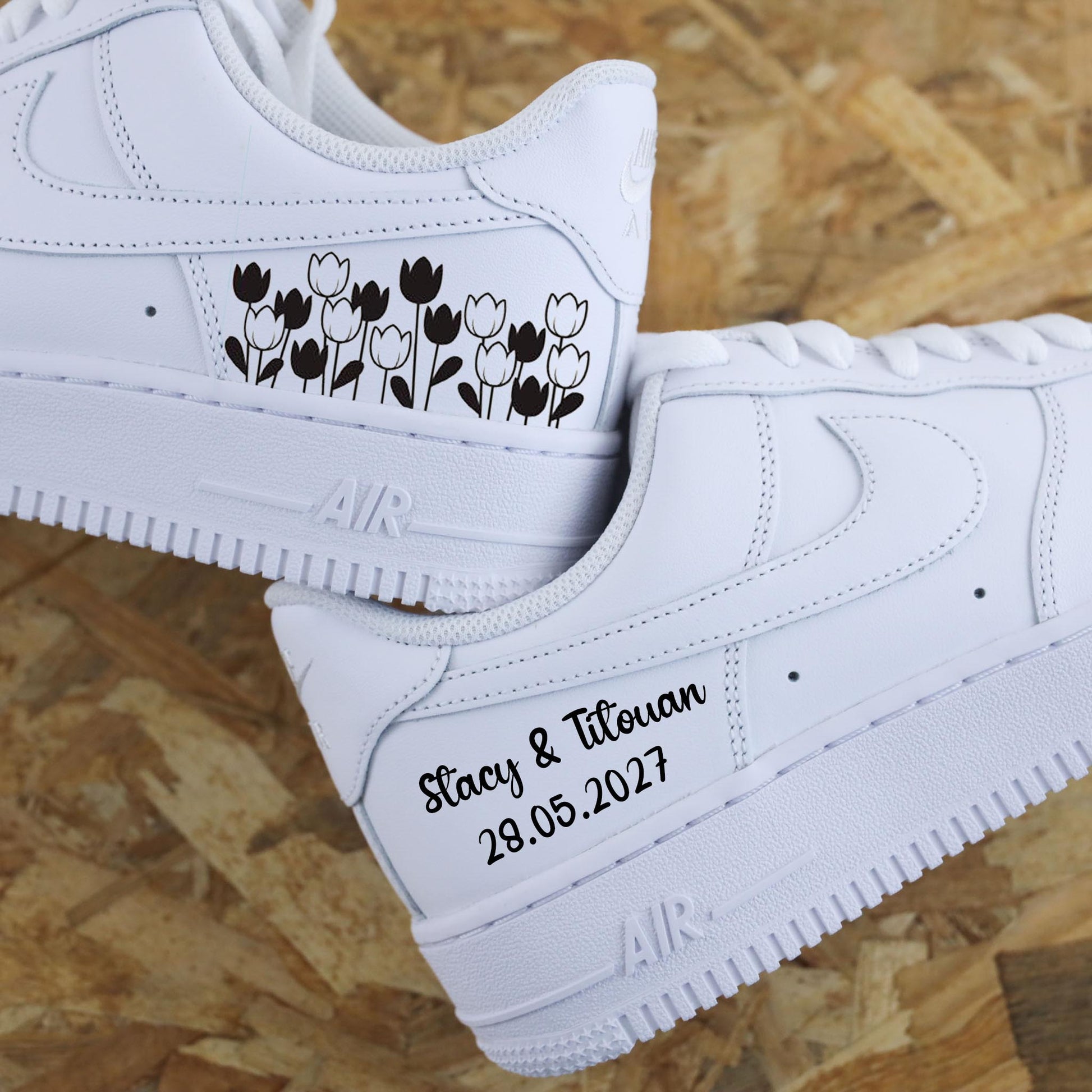 Nike Air Force 1 Mariage Bleu Pastel - SNEAKEAZE CUSTOMS