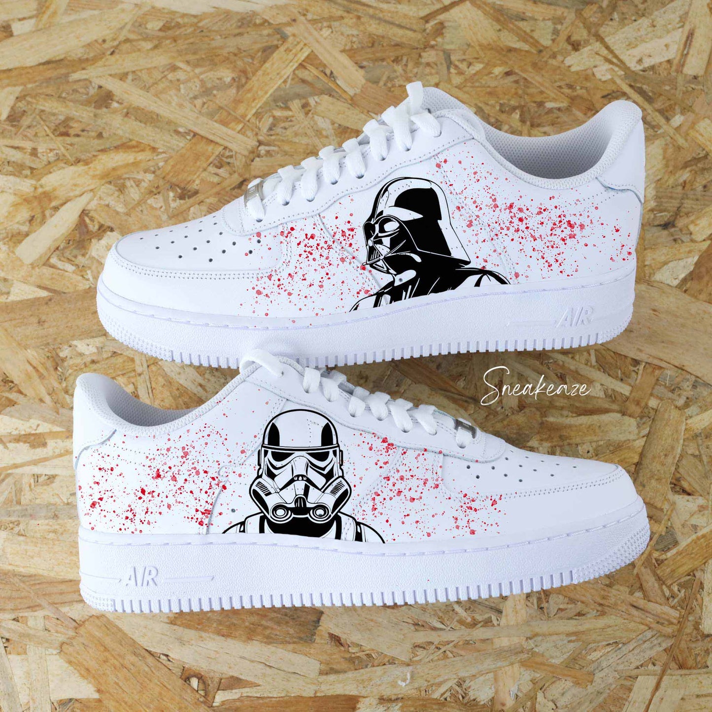 Vador (personnage au choix) - Air Force 1 custom