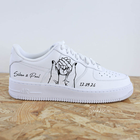 1+1=3 - Air Force 1 custom Mariage