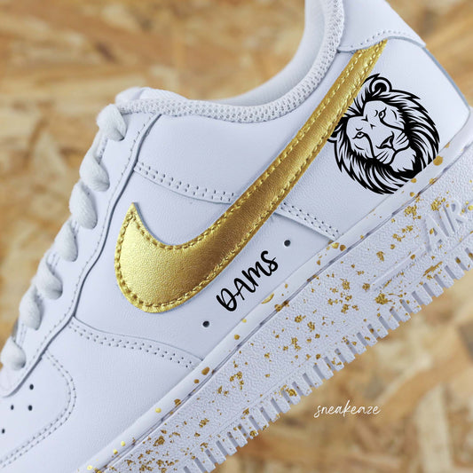 Lion prénom - Air Force 1 custom