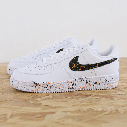 nike air force 1 custom splash homme baskets custom streetwear sneakers personnalisées homme air force one unique fait main