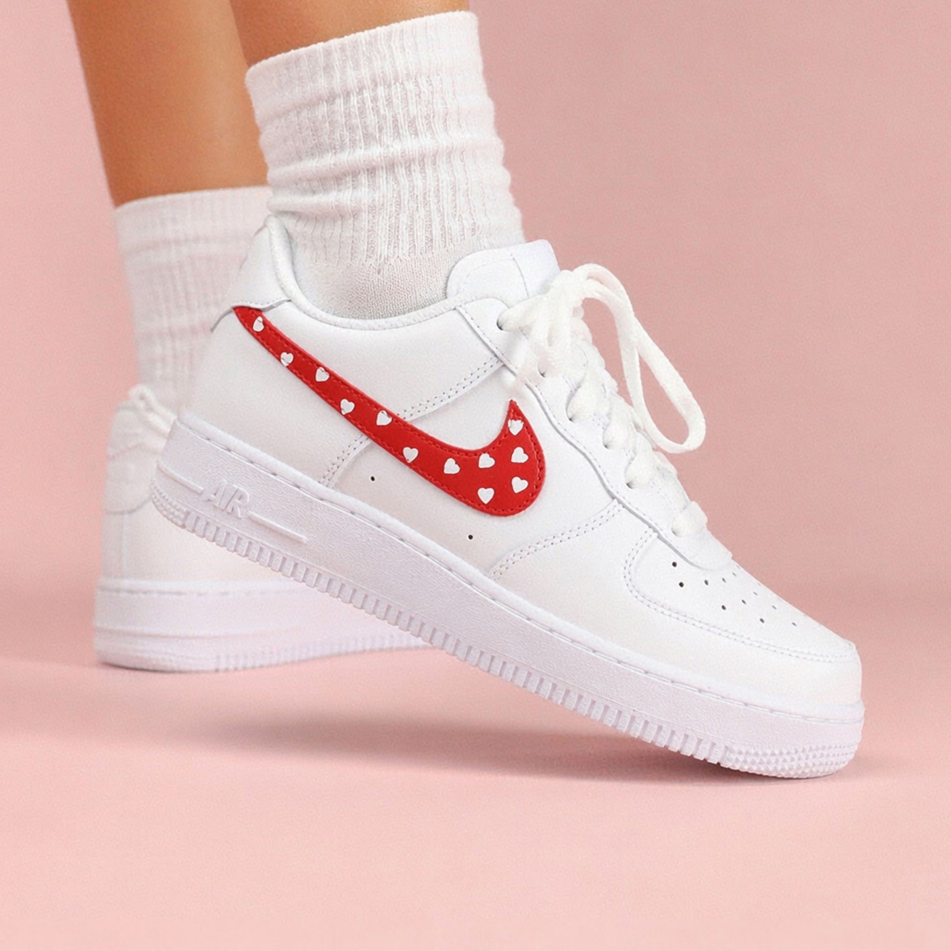 nike air force 1 custom beige coeurs heart st valentin sneakers pastel sneakeaze nike air force 1 custom beige coeurs heart st valentin sneakers pastel sneakeaze 