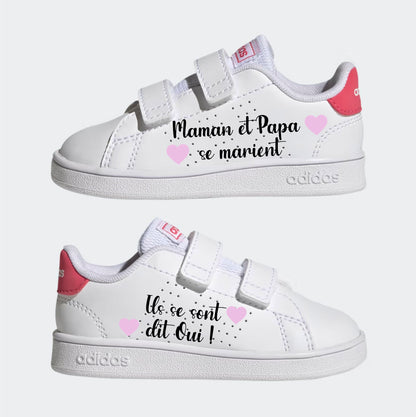 Mes parents se marient - Adidas custom - SNEAKEAZE CUSTOMS