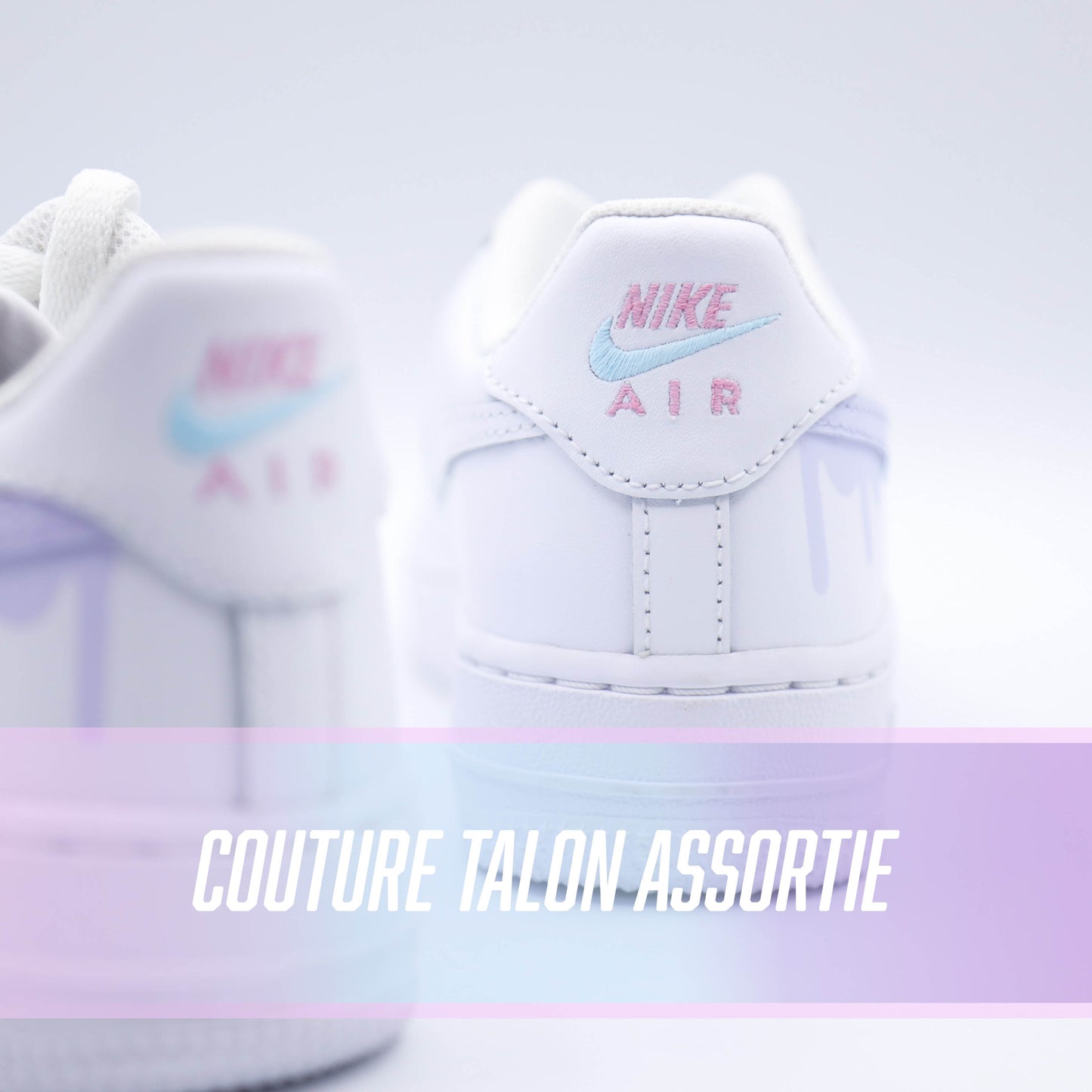 Drip Dégradé (couleur au choix) - Air Force 1 custom