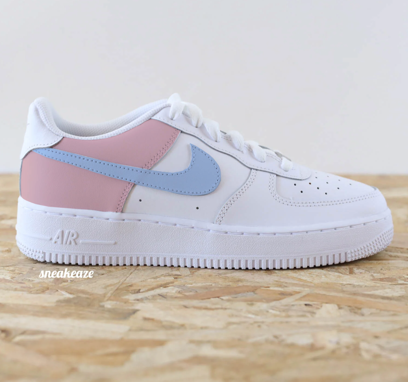 Nike Air Force 1 custom Color Block SNEAKEAZE CUSTOMS