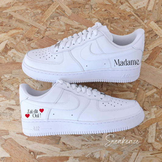 Madame - Air Force 1 custom mariage