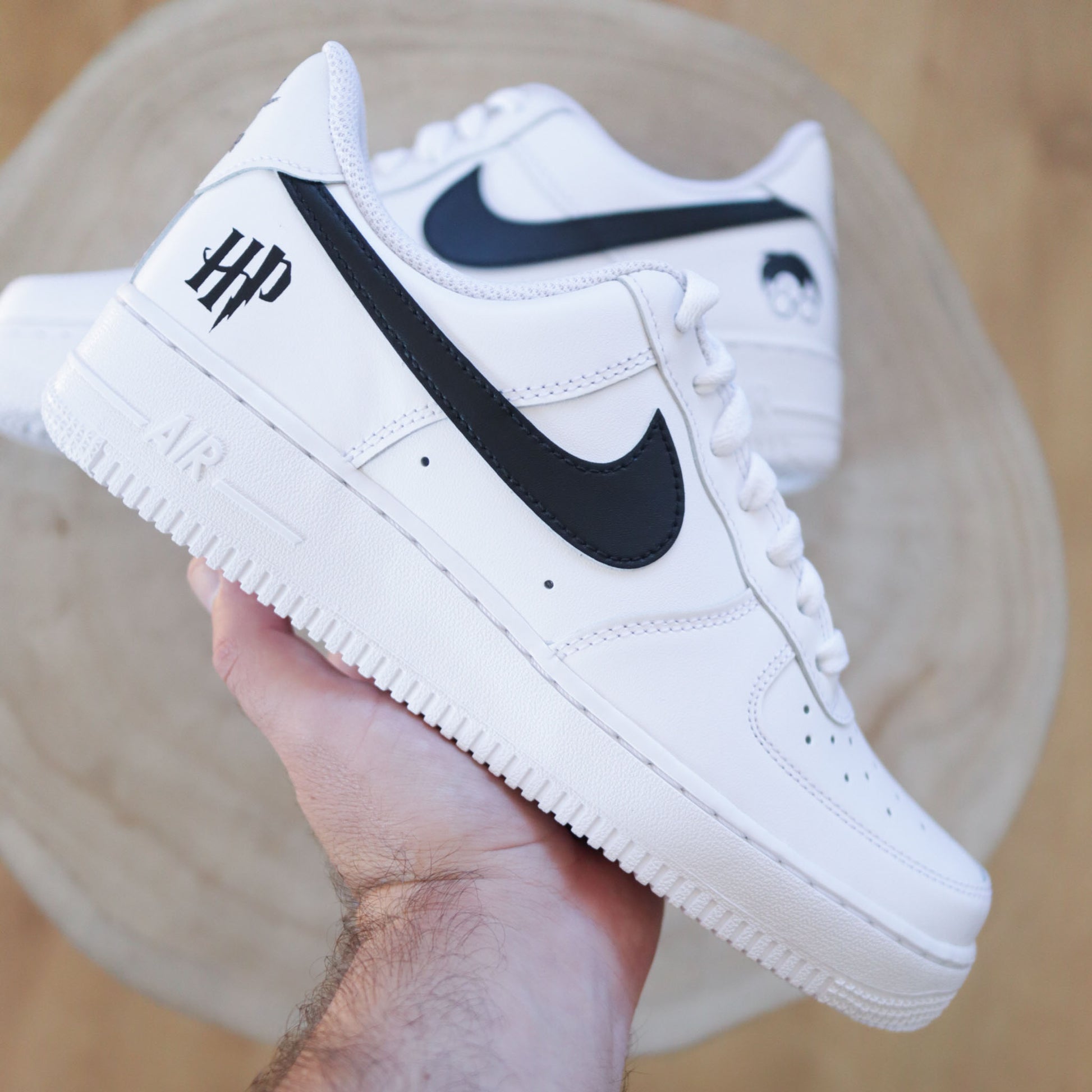 nike air force 1 harry potter baskets custom poudlard sneakers personnalisées nike harry potter af1 sorciers