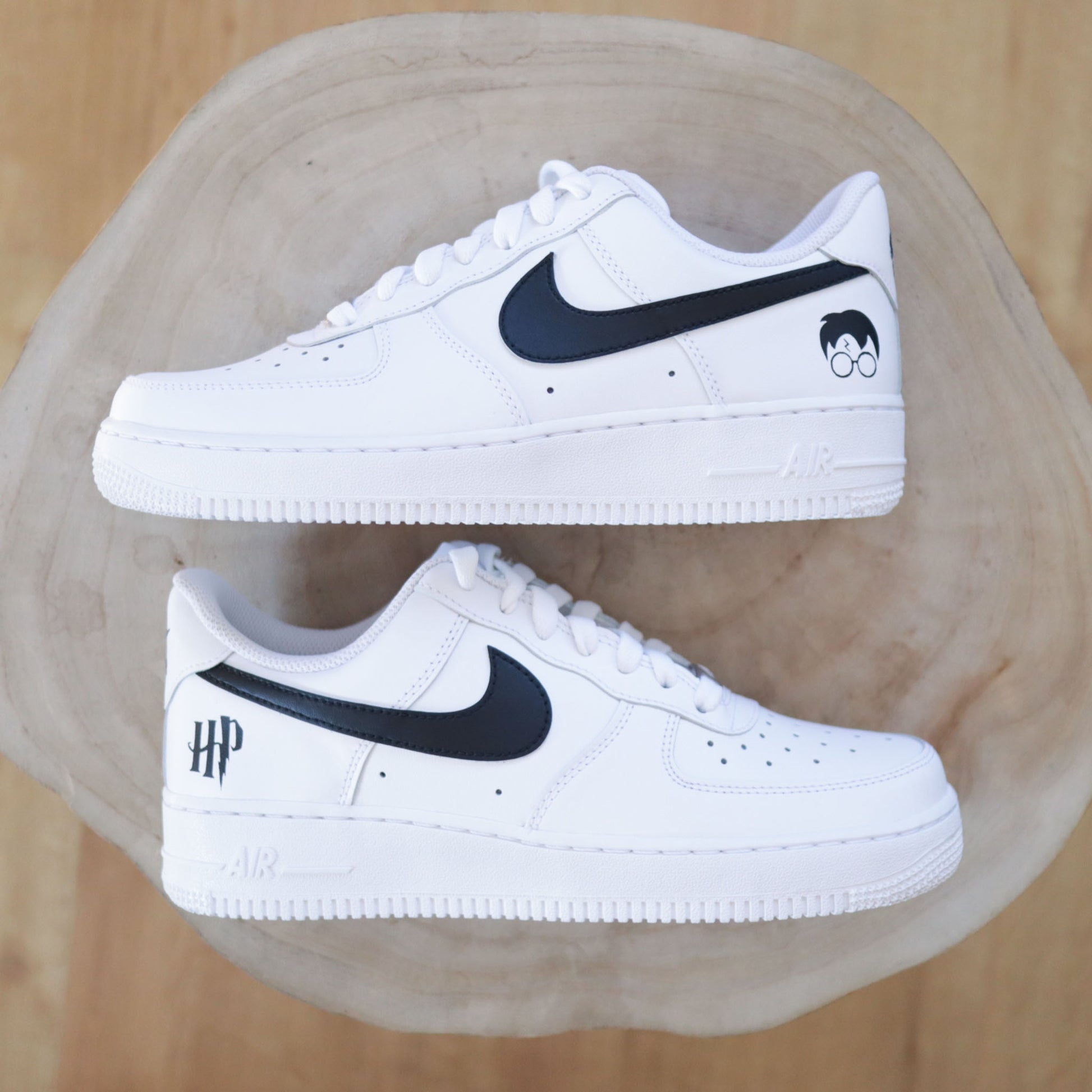 nike air force 1 harry potter baskets custom poudlard sneakers personnalisées nike harry potter af1 sorciers