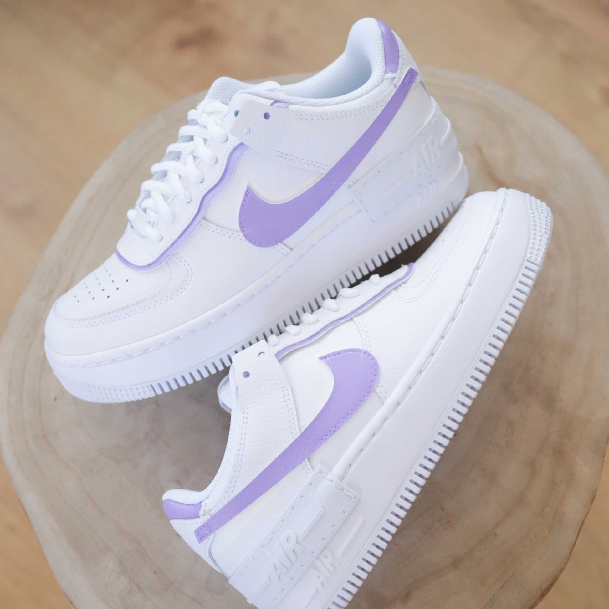 nike air force 1 shadow custom lila baskets custom nike air force violette af1 pastel air force one pastel lila violet