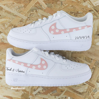 Marguerite Wedding - Air Force 1 custom