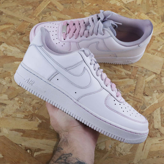 nike air force 1 custom violet lila sneakers custom homme af1 personnalisable pastel nike homme pas cher 