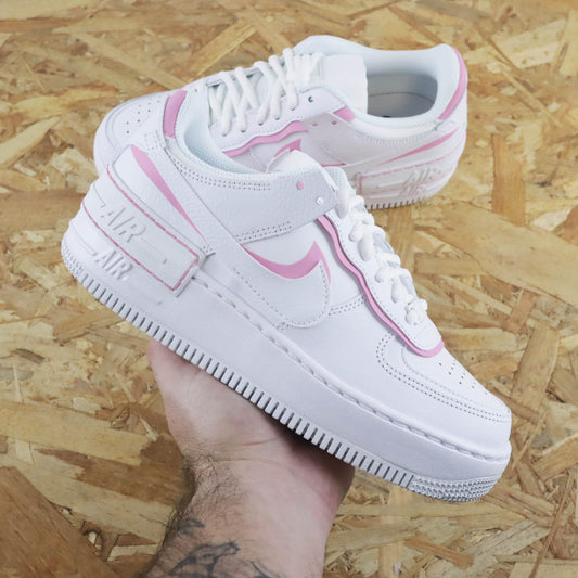 nike air force 1 shadow rose pastel nike air force pas cher sneakers custom pour femme baskets personnalisable af1