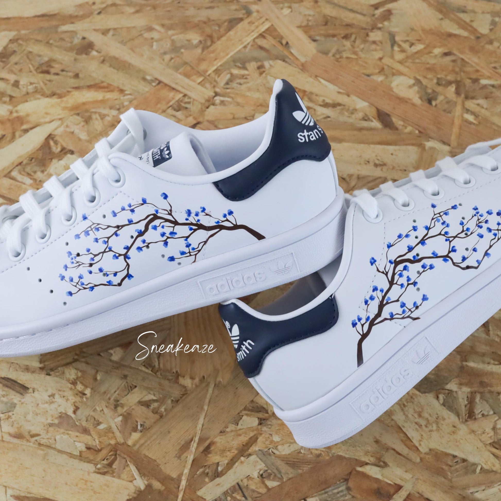 Basket Adidas Stan Smith Bleu Vert Adidas Stan Smith St Tent Green