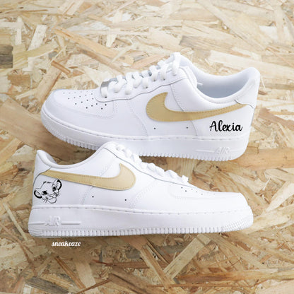 Simba prénom - Air Force 1 custom