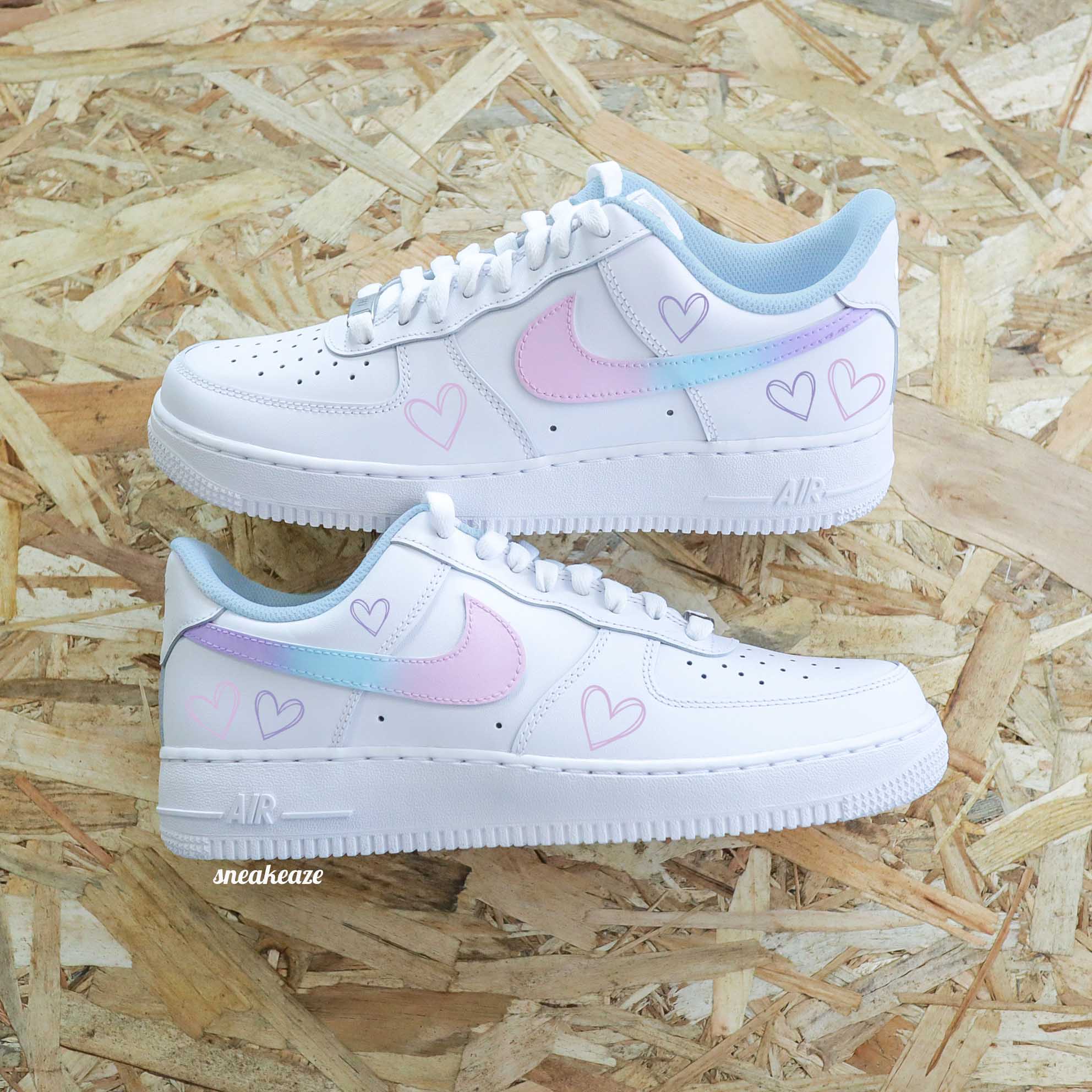 Basket shops nike couleur pastel