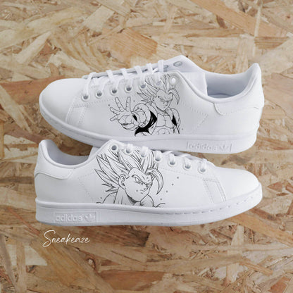 Gogeta / Dragon Ball Z - Adidas Stan Smith Custom