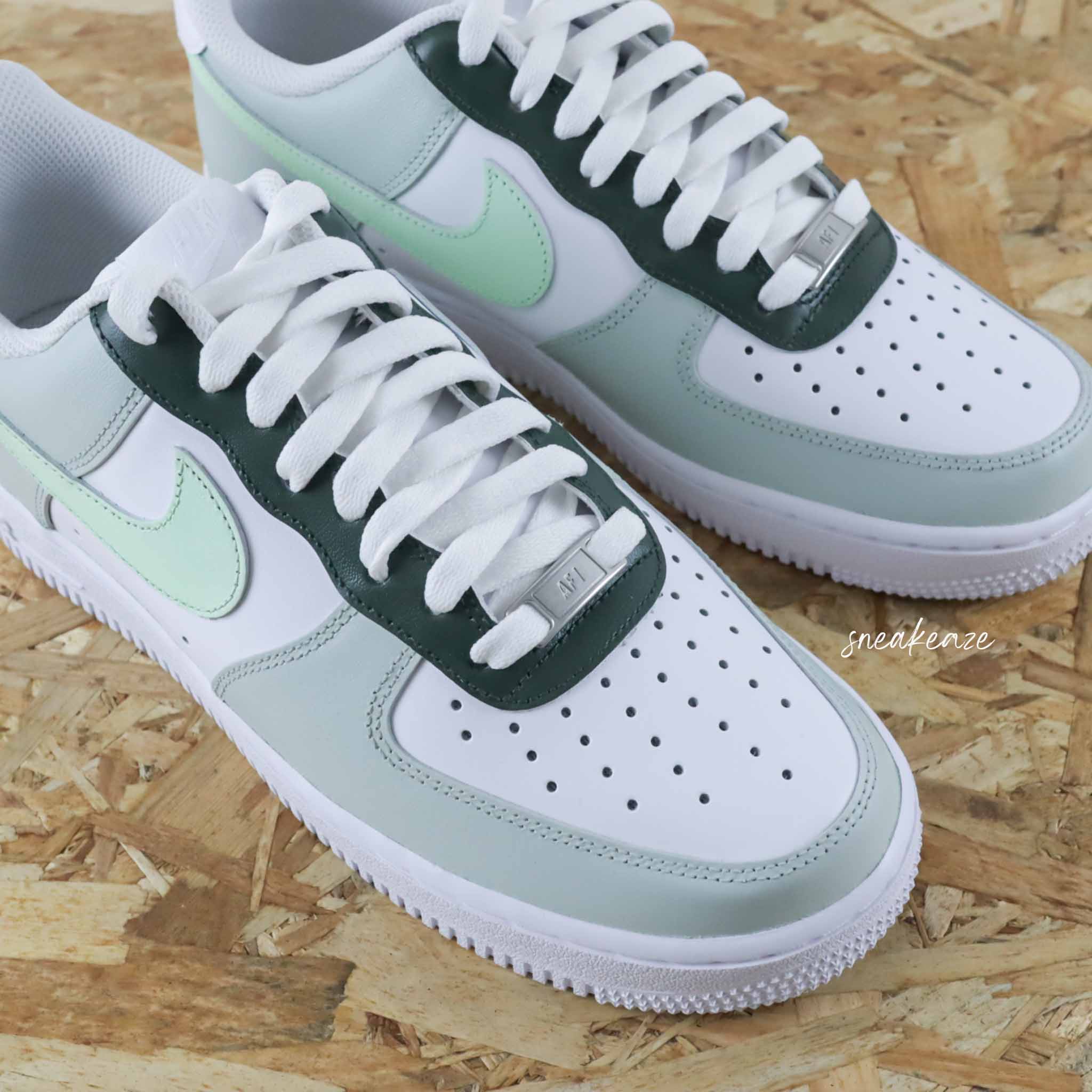 Air force 1 sage enfant on sale