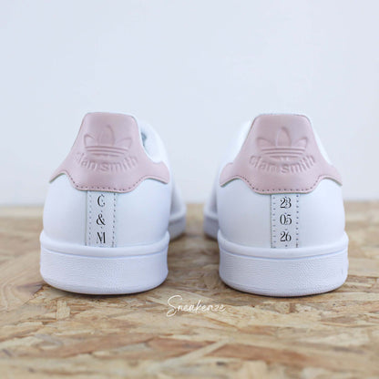 Appelez moi madame - Stan smith custom mariage - SNEAKEAZE CUSTOMS
