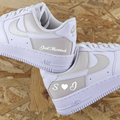 Reverse mariage just married - Air Force 1 custom