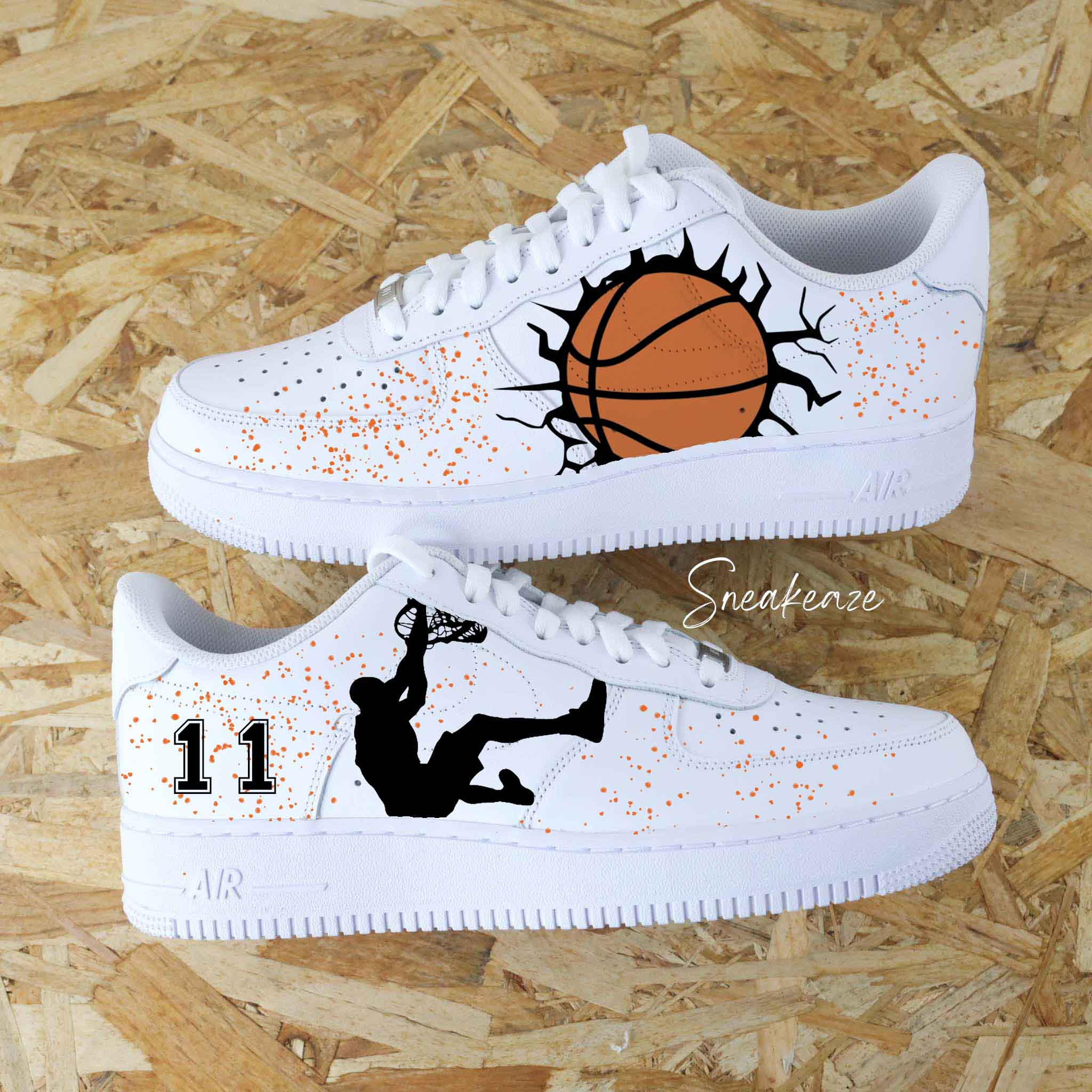 Nike air force 1 custom kicks on sale