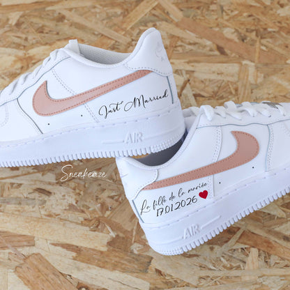 Perles la mariée - Air Force 1 custom