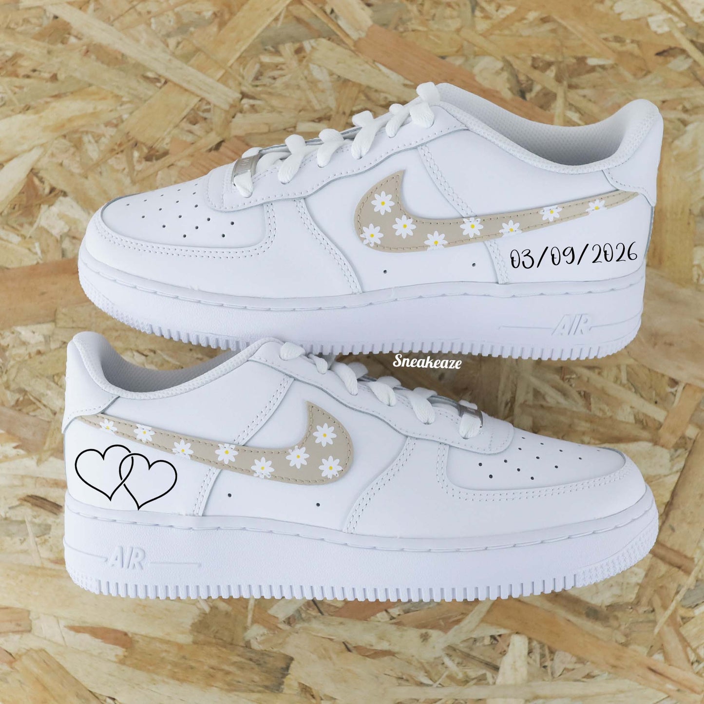 Marguerite mariage - Air Force 1 custom
