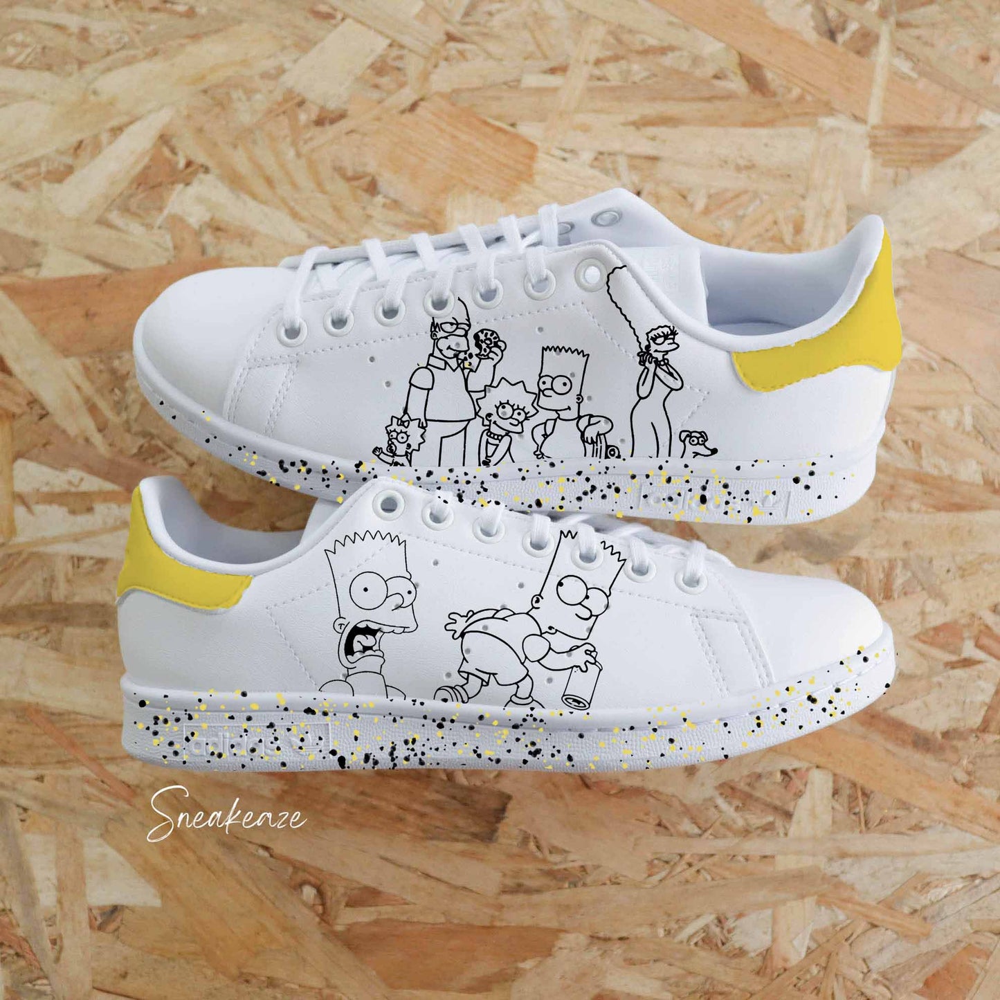 Simpsons - Stan Smith custom