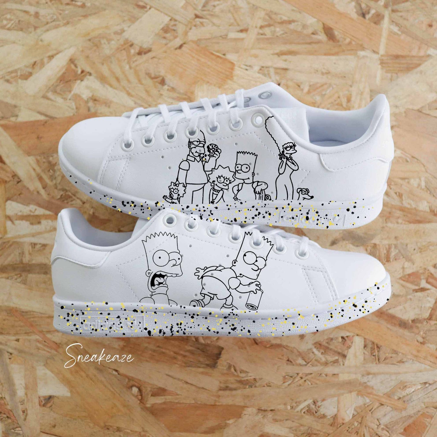 Simpsons - Stan Smith custom
