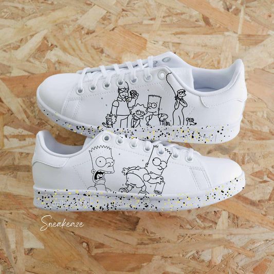 Simpsons - Stan Smith custom