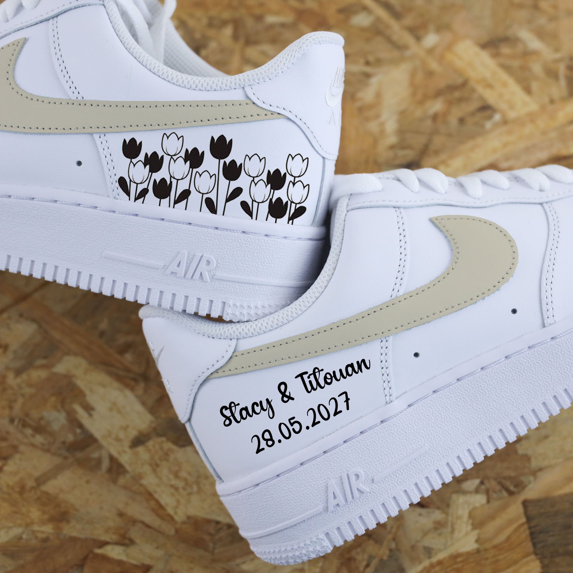 Nike Air Force 1 Mariage Bleu Pastel - SNEAKEAZE CUSTOMS